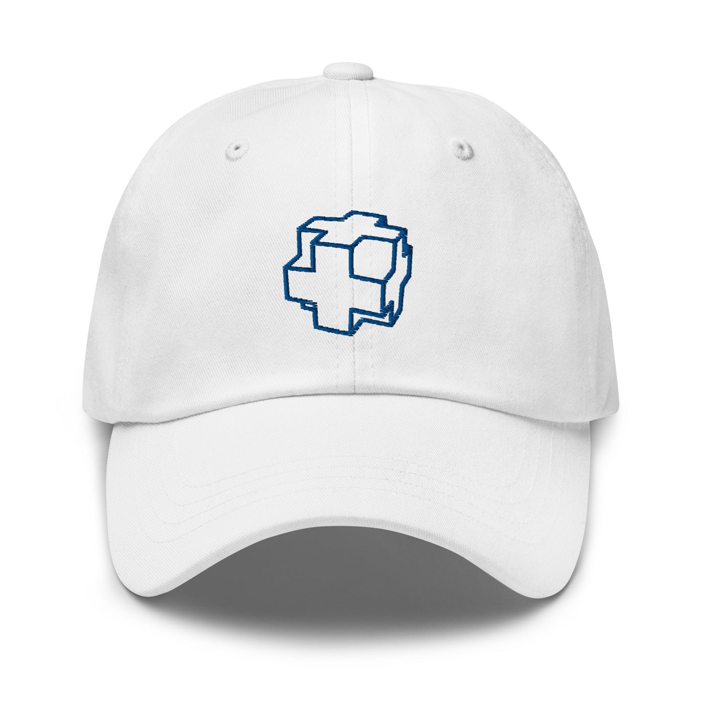 OVERCOME NEGATIVE ENERGY LOGO DAD HAT